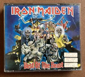 CD2枚組『 Best Of The Beast Iron Maiden』（1996） ベスト・オブ・ザ・ビースト アイアン・メイデン Steve Harris 国内盤 レンタル使用済