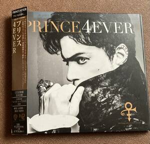 CD2枚組『 4EVER PRINCE』（2016年） プリンスベスト・アルバム 紙ケース 1999 PURPLE RAIN SIGN O THE TIMES 全40曲 レンタル使用済
