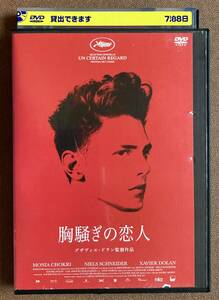 DVD『 胸騒ぎの恋人』（2010年） グザヴィエ・ドラン モニア・ショクリ ニールス・シュネデール LES AMOURS IMAGINAIRESレンタル使用済