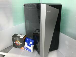 ◆ゲーミングパソコン♪◆高性能！Ryzen5 5500 GeForce RTX2060Super メモリ16GB NVMe SSD 500GB Windows11Home オフィスソフト付