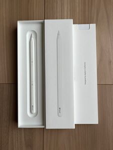 【ジャンク品】Apple Pencil アップルペンシル 第2世代純正、箱付きです。ペアリング、充電可能