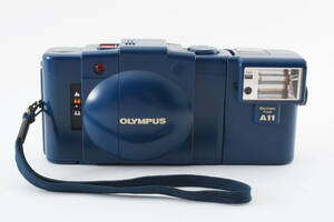 ★良品★オリンパス XA2 ブルー Electronic Flash A11 セット コンパクトカメラ L1320#3108