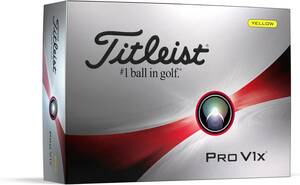 TITLEIST(タイトリスト) PRO V1X 23 イエロー ゴルフボール ユニセックス DZ T2148S-J