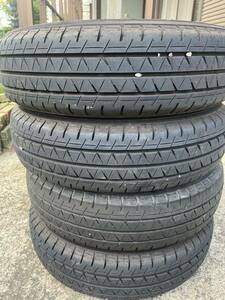 YOKOHAMA　BLUEARTH-VAN　RY55　165/80R13　90/88N　LT　バリ山　9.5分山