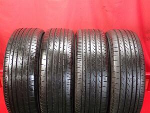 タイヤ4本 《 ヨコハマ 》 ブルーアース RV-02 [ 205/60R16 92H ]8.5分山★ ミニバン用 ヴォクシー ノア ステップワゴン ビアンテ n16