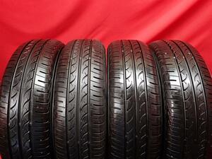 中古タイヤ 175/65R15 84S 4本セット ヨコハマ ブルーアース YOKOHAMA BLUEARTH 9分山★n15 アクア スペイド フィット キューブ スイフト