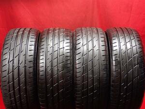 タイヤ4本 《 ブリヂストン 》 ポテンザ アドレナリン RE004 [ 225/45R18 95W ]9.5/9分山★ スカイラインV35 フェアレディZ33 n18