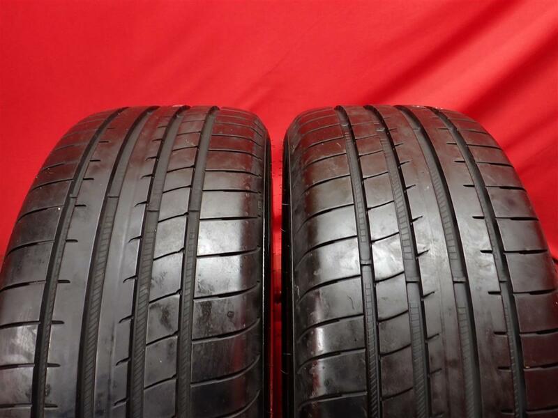 中古タイヤ 225/50R17 98Y 2本セット グッドイヤー イーグル F1 アシメトリック 3 GOODYEAR EAGLE F1 ASYMMETRIC 3 8.5分山★n17 3シリーズ