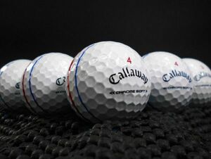 [E2I-06A] Callaway CHROME SOFT Triple track 2022年モデル ホワイト 24球 キャロウェイ クロムソフト ロストボール