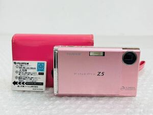 I♪ 通電品 フジフィルム FUJIFILM Finepix Z5 fd ピンク PINK コンパクトデジタルカメラ コンデジ 