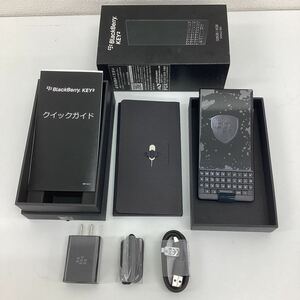 BlackBerry KEY2 Black RAM6GB/ROM128GB 【日本正規代理店品】 BBF 100-9 Android SIMフリー スマートフォン QWERTY キーボード BBF100-9