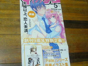 短冊　レア ポスター　ヤングエース Fate シリーズ