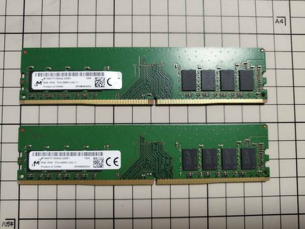 Micron DDR4-2666 8GBx2 計16GB