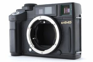 【美品】Bronica ブロニカ RF645 Rangefinder Medium Format Film Camera 6x4.5 フィルム カメラ ブラック 黒 #659