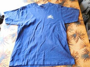 T-shits Tシャツ Rno35 PRINTSTAR XL NWEC ネイビー紺 米軍基地上着 古着　used AIRFORCE