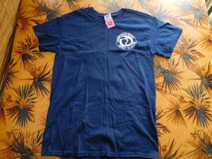 T-shits Tシャツno 12 glidan Campus health service we keep you health 紺S米軍基地上着 古着　used