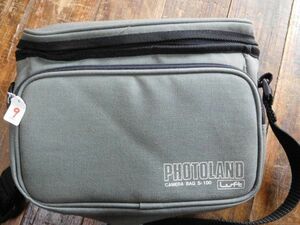 カメラバッグ　PHOTOLAND Luft S-100 グレー　男女共用ショルダーハンドバッグ26x15h20 600g