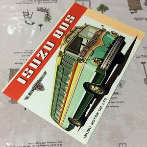 =*= old car bus catalog [ISUZU BUS ( Isuzu BC-20 type )][32.3.B-5]1957 year 