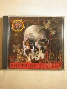 『Slayer/South Of Heaven(1988)』(Def Jam Recordings 9 24203-2,USA盤,歌詞付,Mandatory Suicide,スラッシュ・メタル)