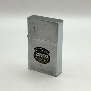 1円～/ZIPPO/ジッポー/REPLICA/レプリカ/AMERICAN CLASSIC/シルバーカラー/1932/ライター/煙草/喫煙具/火花OK/コレクション/ジャンク/W009