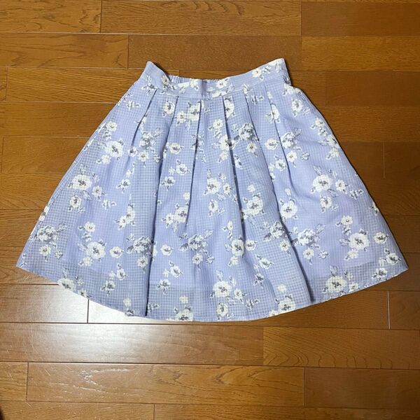 【新品未使用】ARROW チュール花柄スカート