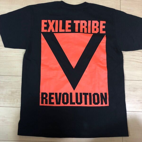 Tシャツ EXILE TRIBE REVOLUTION Mサイズ ブラック 半袖Tシャツ
