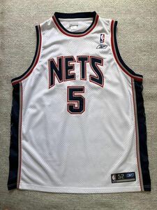 NBA NETS KIDD #5 ジェイソン・キッド reebok　リーボック製 ニュージャージー・ネッツ オーセンティック ユニフォーム バスケ ジャージ