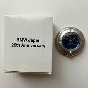 非売品 BMW Japan 20周年 リングスタンドクロック 置時計 ノベルティ