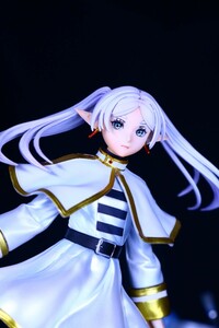 1円 葬送のフリーレン Luminasta フリーレン フィギュア リペイント カスタム 美少女 非売品 一点物 ルミナスタ 台座塗装 瞳修正 