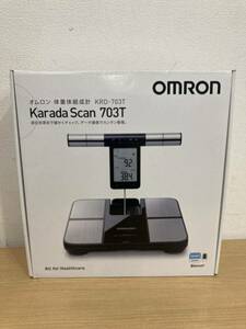 OMRON Omron weight body composition meter kalada scan KRD-703T unused goods 