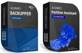 AOMEI Backupper Technician Plus 7.3.3 + AOMEI Partition Assistant Professional 10.2.1 Windows版 永久版 ダウンロード 日本語