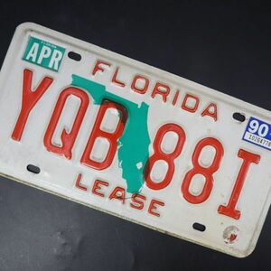 e3923【アメリカ合衆国のナンバープレート】FLORIDA　フロリダ州