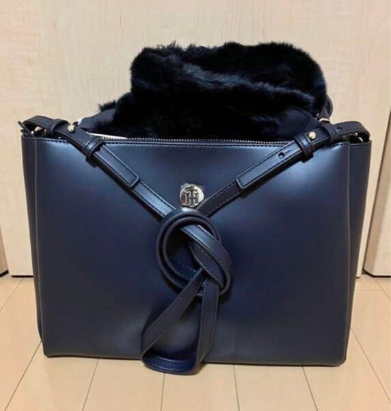 【新品】トミーヒルフィガー 2Way ショルダーバッグ