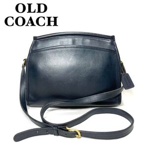 【美品】COACH オールドコーチ ショルダーバッグ 063-7118