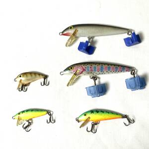 オールド ラパラ RAPALA 5点 カウントダウン ミニファットラップ ミノー