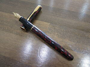 56880◆PARKER パーカー 万年筆 SONNET ソネット ペン先18K ブラック×レッド系