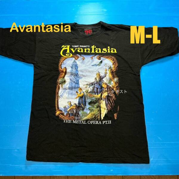 Used トビアス サメット アヴァンタジア ザ・メタル・オペラ ・パート2 Tシャツ(M-L) Tobias Sammet's Avantasia The Metal Opera Part II