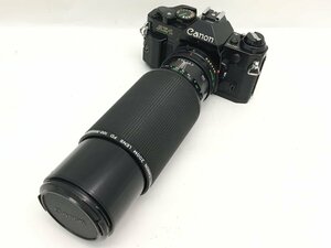 Canon AE-1 PROGRAM / ZOOM LENS FD 100-300mm 1:5.6 一眼レフカメラ ジャンク 中古【UW060022】