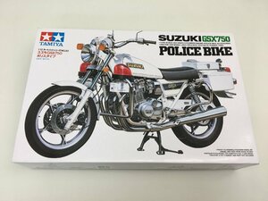  Tamiya 1/12 мотоцикл серии No.20 Suzuki GSX750po бандаж запястья p пластиковая модель не собран с коробкой б/у [UW050590]