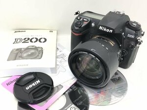 Nikon D200 デジタル一眼レフカメラ 付属品付き ジャンク 中古【UC060031】