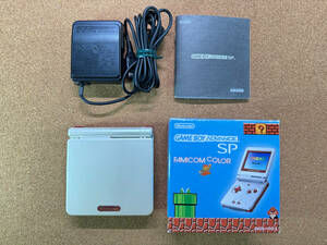 GBA* Game Boy Advance SP Famicom ver body * box * instructions * with charger . beautiful goods 