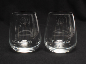 ティファニー グラス タンブラー 2点セット ペア TCO Tiffany＆Co.