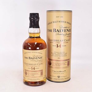 ★バルヴェニー 14年 カリビアン カスク ＊箱付 700ml 43% スペイサイド BALVENIE F090543