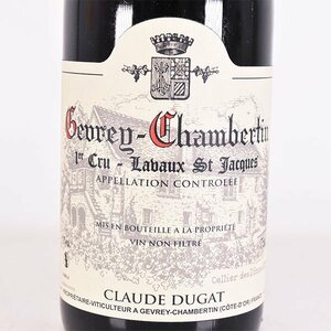 ★クロード デュガ ジュヴレ シャンベルタン 1er クリュ ラヴォー サン ジャック 2013年 赤 750ml 12% CLAUDE DUGAT F090194