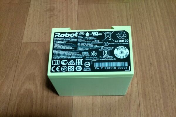 ルンバ iRobot リチウムイオンバッテリー【純正品】中古