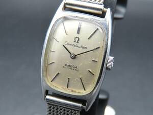 1円 ジャンク品★正規品 OMEGA オメガ コンステレーション 551.029 自動巻き Cal.661 純正ブレス ヴィンテージ レディース腕時計 SSCLG433