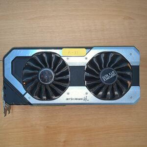 ☆中古 GTX1070 GeForce NVIDIA Palit SUPER JETSTREAM風8GB グラフィックボード　GPU　ビデオカード　A-33☆