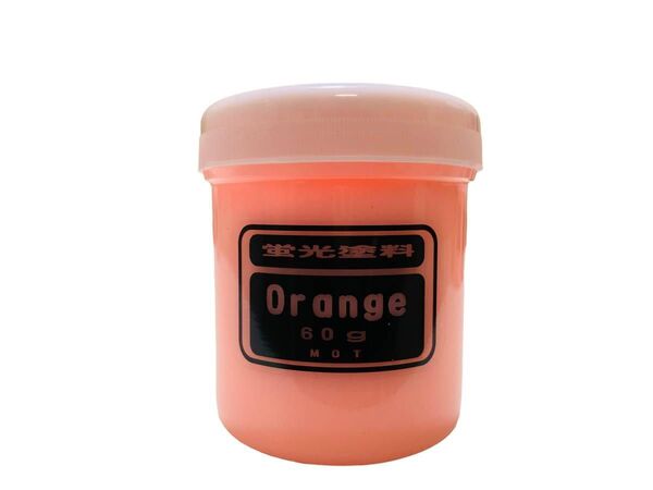 蛍光顔料 オレンジ 粉末60g 送料込み 鈑金塗装