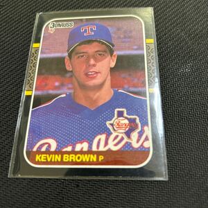 Donruss 1987 Kevin Brown Texas Rangers No.627