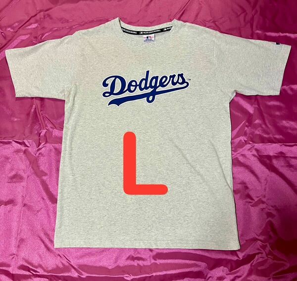 MLB ロサンゼルス ドジャース （斜ロゴ）半袖Tシャツ メンズ L 